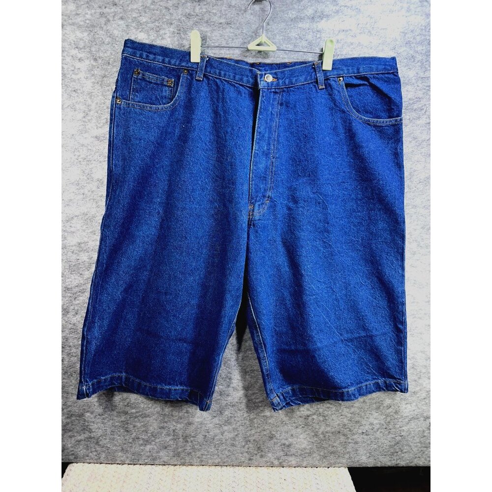 Pace‎ Mens Pioneer Denim Jean Shorts Size 48 Blue Cotton Western Style
